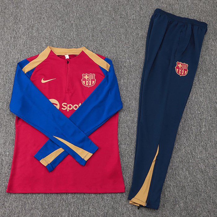 24-25 BAR Red Kids Half Pull Tracksuit (童装)(半拉链)