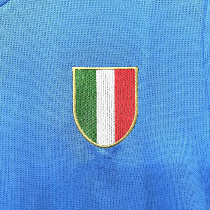 1987-1988 Napoli Home Blue Retro Soccer Jersey