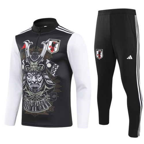 24-25 Japan Black Half Pull Tracksuit (半拉链)(宫本)