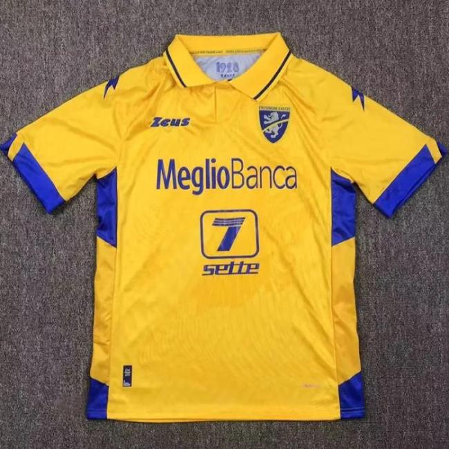 24-25 Frosinone Calcio Home Fans Soccer Jersey