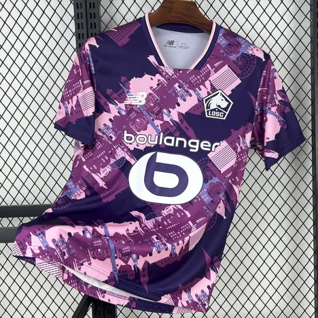 2025-26 Lille Purple Special Edition Fans Soccer Jersey