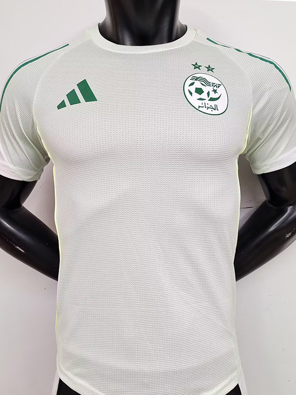 25-26 Algeria Light Green Player Version Training shirts #A38淡绿