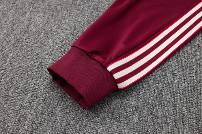 25-26 Bayern Jujube red Jacket Tracksuit #A2506