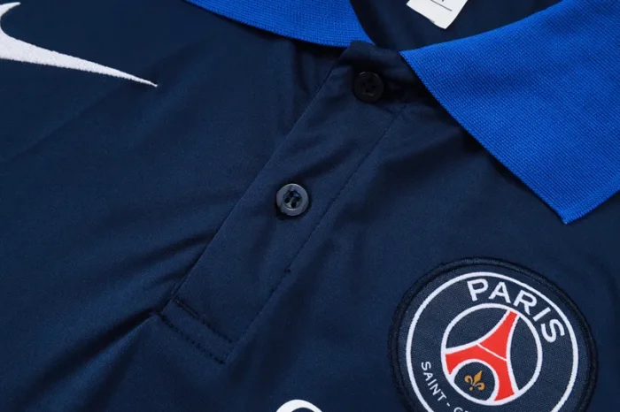 2025-26 PSG Royal blue Polo Tracksuit #C2569