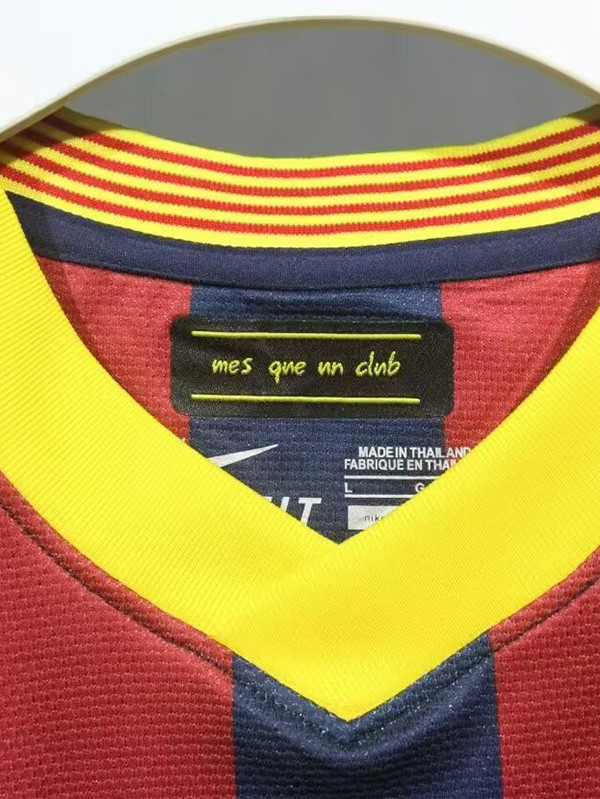 2013-2014 BAR Home Player Version 球员 Retro Soccer Jersey