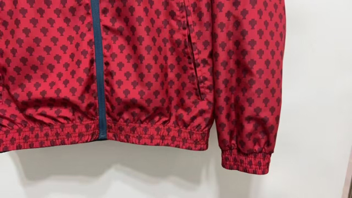 24-25 Portugal Blue & Red Double Sided Windbreaker (双面风衣)