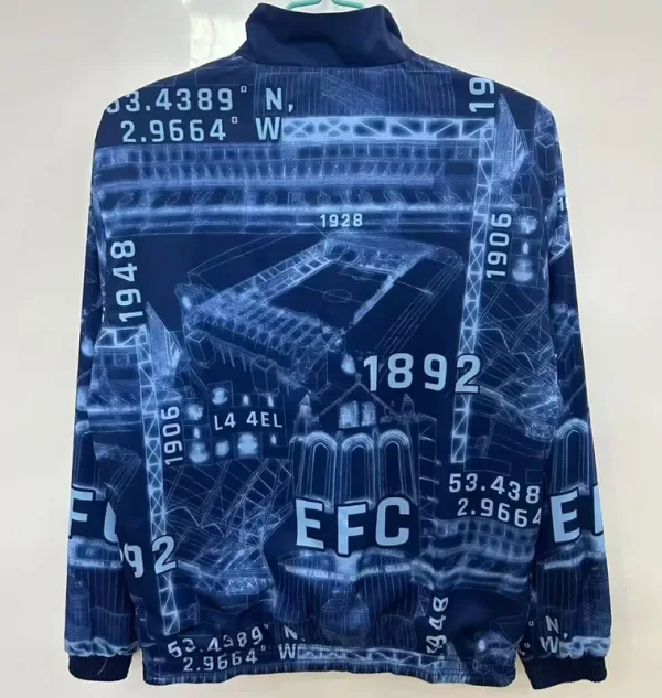 25-26 EVE Blue & Royal Blue Double Sided Windbreaker (双面风衣)