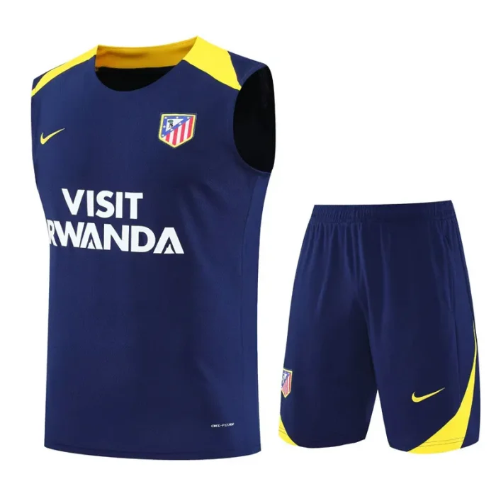 25-26 ATM Royal blue Tank top and shorts suit