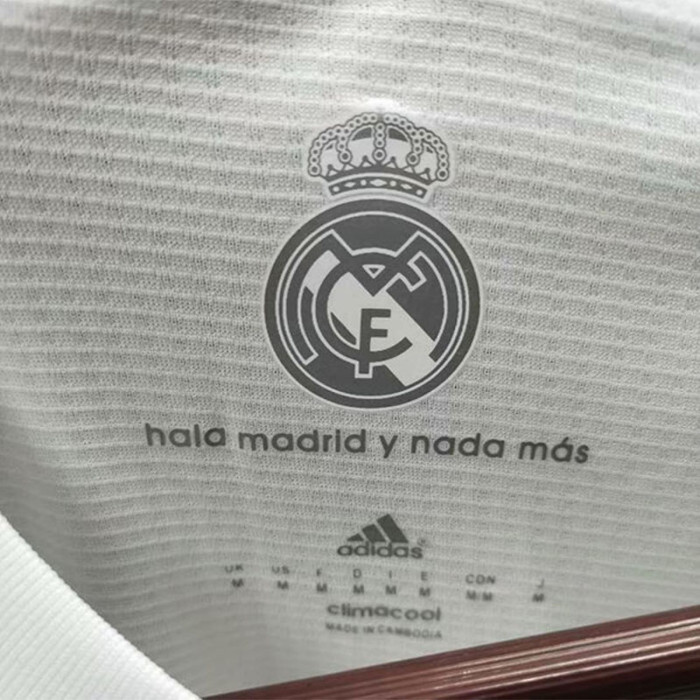 2015-2016 RMA Home Long Sleeve Retro Soccer Jersey (长袖)