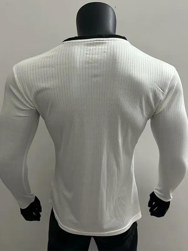 24-25 Germany White 125th Anniversary Long Sleeve Player Version Soccer Jersey (长袖球员)