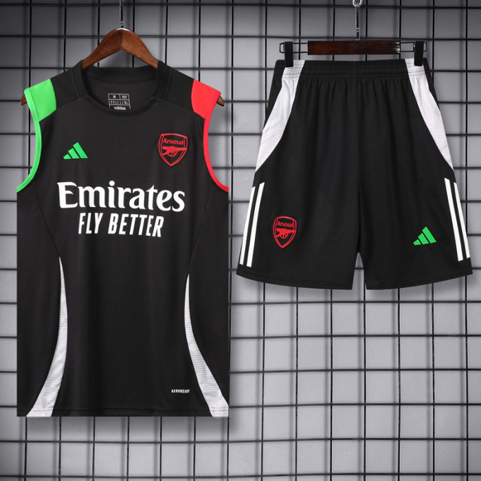 24-25 ARS Black Tank top and shorts suit