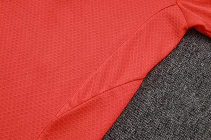 2025-26 Bayern Orange Polo Tracksuit