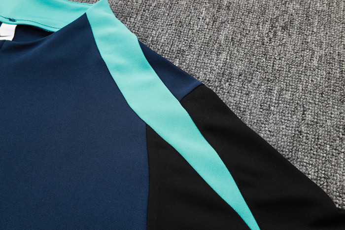 24-25 NK Royal Blue Half Pull Tracksuit #05(半拉链)