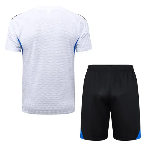 2025-26 Man Utd White Training Short Suit #D25155