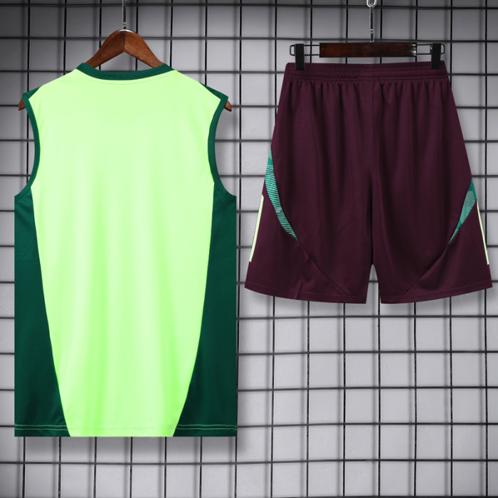 24-25 Mexico Green Tank top and shorts suit