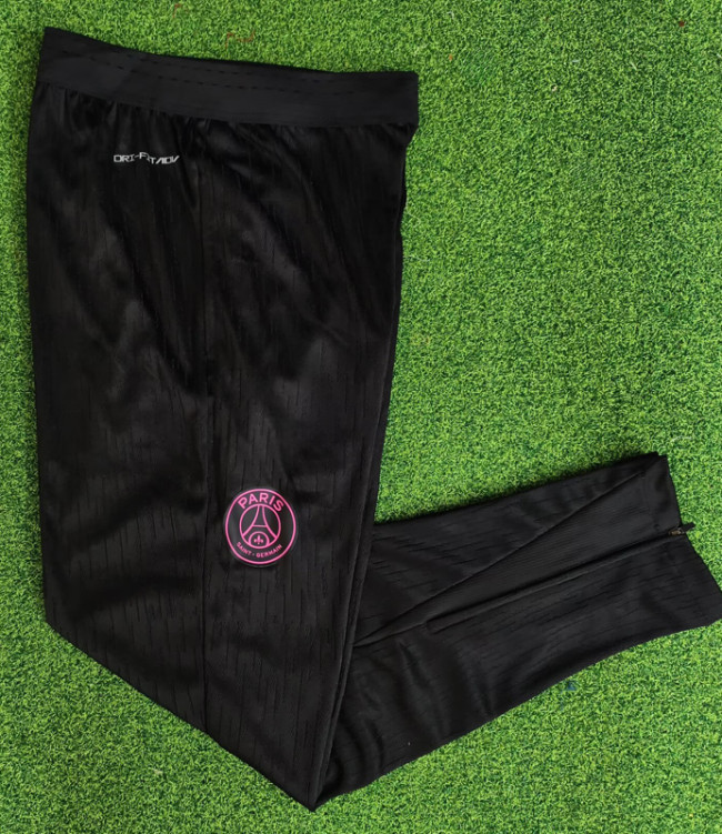2025-26 PSG Black Training Long Pants (Have Pocket)