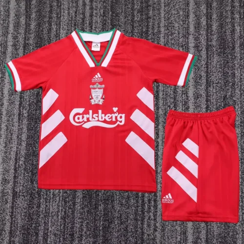 1993-1995 LIV Home Kids Retro Soccer Jersey