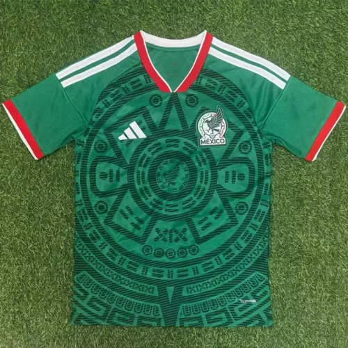 2025-26 Mexico Green Fan Football Jersey
