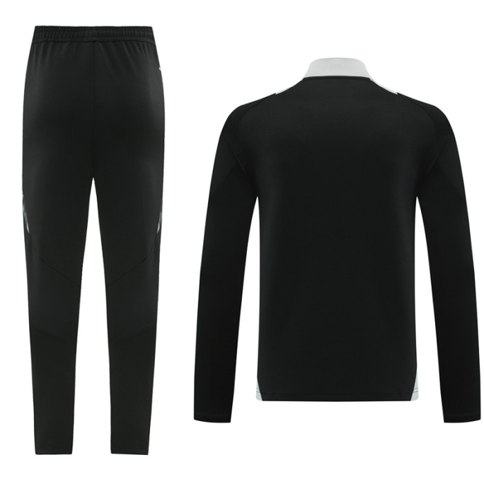 2024 AD Black Jacket Tracksuit #AJ18