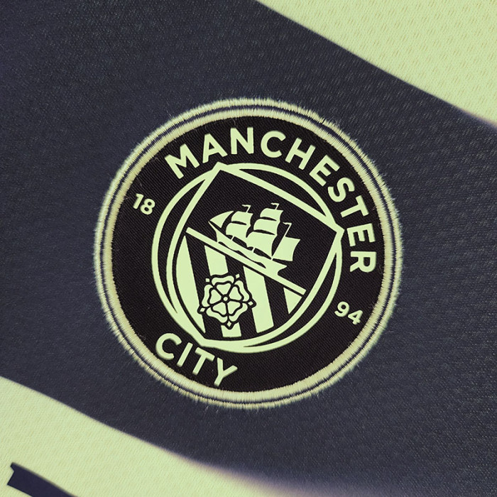 22-23 Man City Third Fans Soccer Jersey