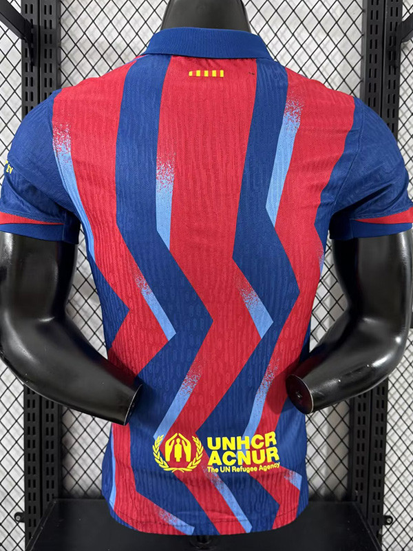 2025-26 BAR Red Blue Special Edition Player VersionSoccer Jersey