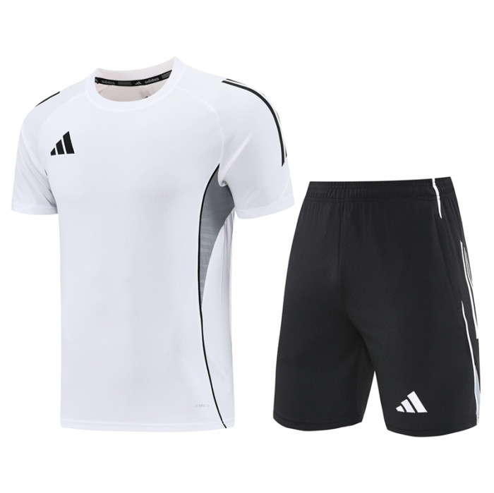 2025 AD09 White Training Short Suit