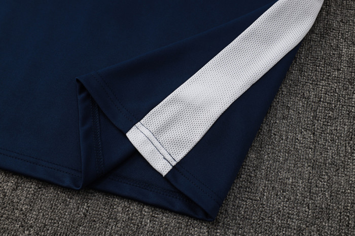 25-26 NK Royal blue Half Pull Tracksuit #08 (半拉链)