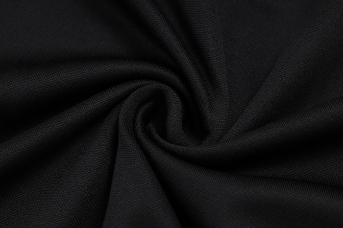25-26 Germany Black Kids Half Pull Tracksuit #E25149(童装)(半拉链)