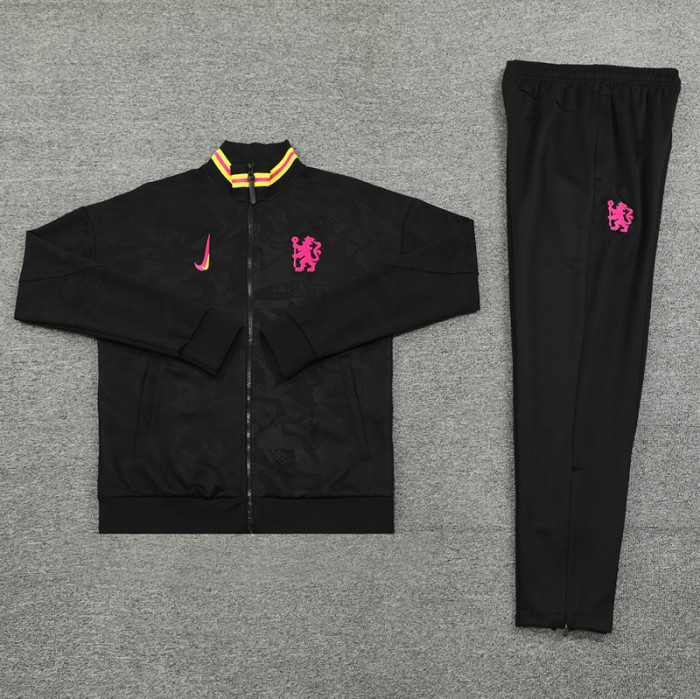 24-25 CHE Black Jacket Tracksuit #02