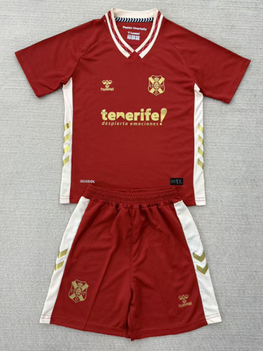2025-26 CD Tenerife Away Kids Soccer Jersey