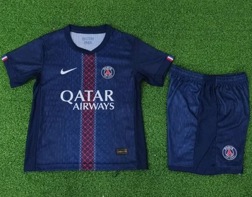 25-26 PSG Home Kids Player Version Soccer Jersey