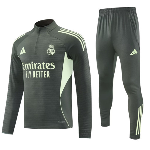 25-26 RMA Grey green Half Pull Tracksuit (半拉链)