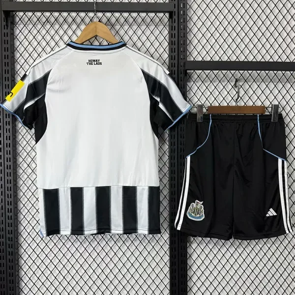25-26 Newcastle Home Kids Soccer Jersey