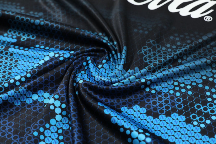 24-25 Napoli Black Blue Tank top and shorts suit