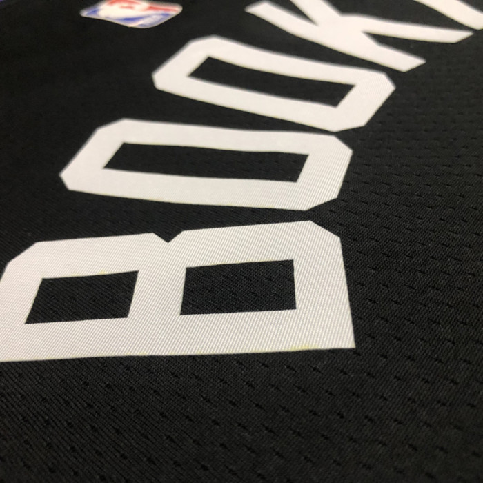 22-23 SUNS BOOKER #1 Black Top Quality Hot Pressing NBA Jersey (Trapeze Edition)