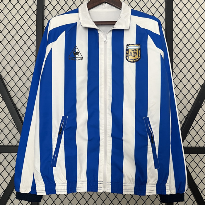 24-25 Argentina Blue & White Double Sided Windbreaker (双面风衣)