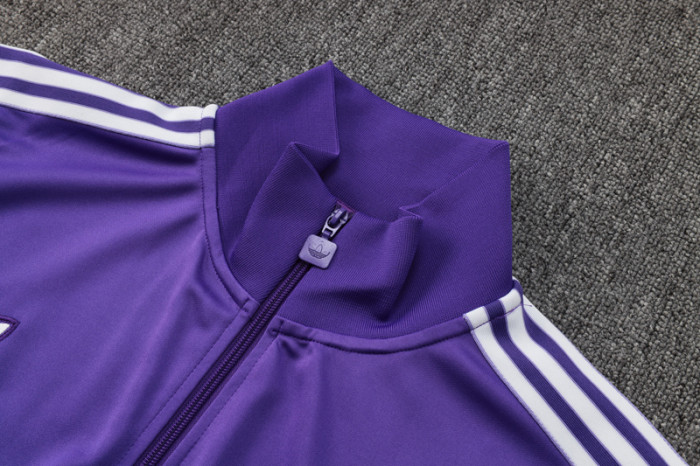 2025-26 RMA Purple Kids Jacket Tracksuit #E2505(童装)
