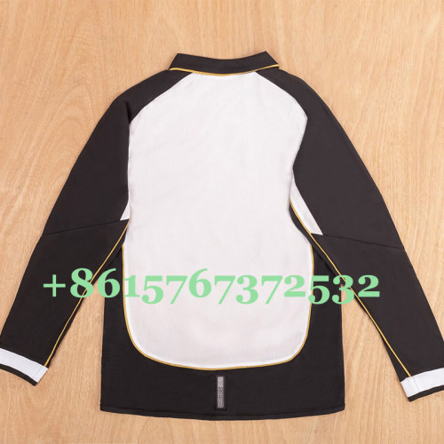 2001-2002 Man Utd 100th Anniversary Double Sided Long Sleeve Retro Soccer Jersey *双面长袖