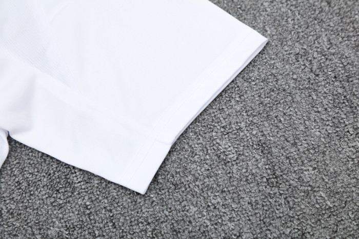 2025 AD White blue Training Short Suit