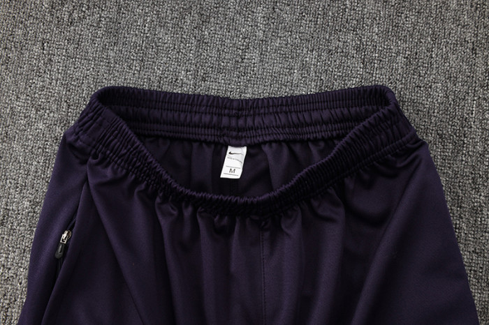 24-25 England Purple Blue Half Pull Tracksuit (半拉链)