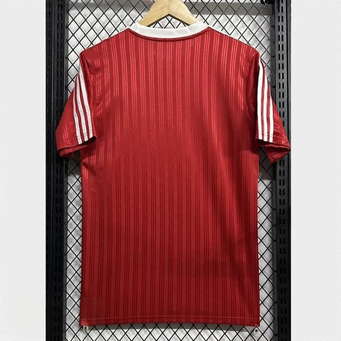 2025 AD Casual Red Fans Training shirts *三叶草