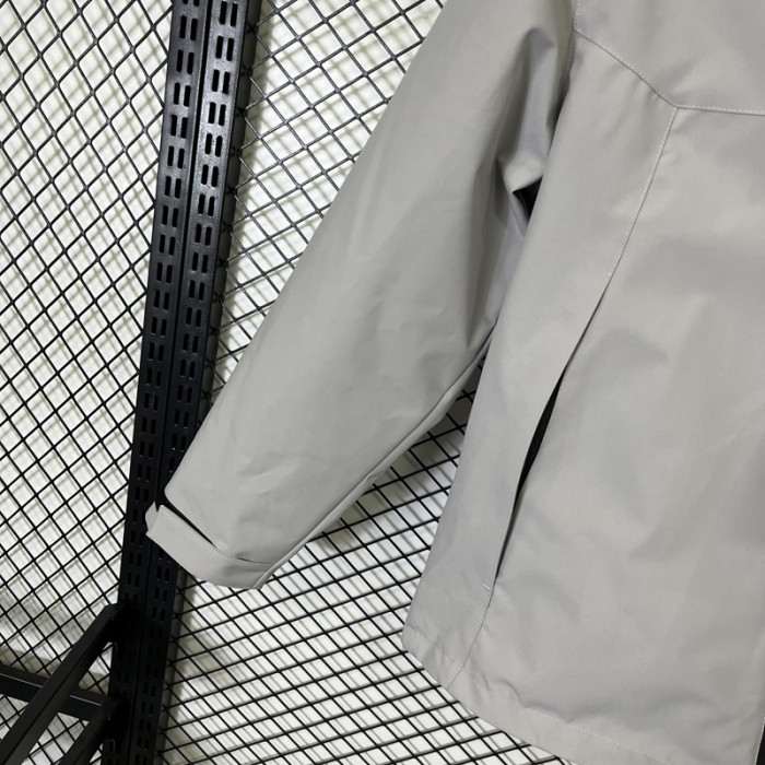 2024 NK Cotton Thickened warm Grey Outdoor Jackets #A801加棉冲锋衣