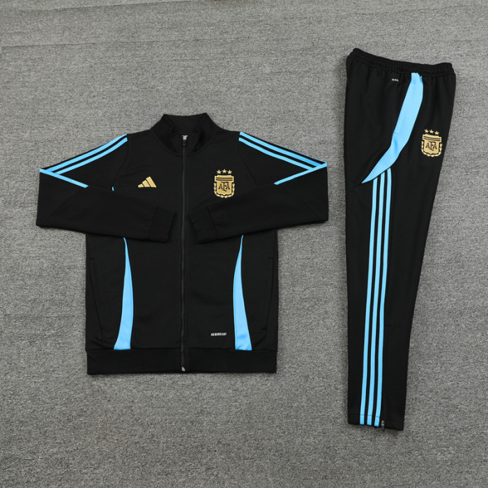 24-25 Argentina Black Jacket Tracksuit 三星#05