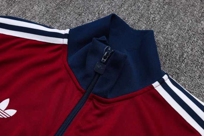 2025-26 ARS Jujube red Jacket Tracksuit #A2537