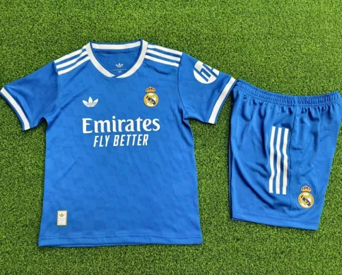 25-26 RMA Third Kids Player Version Soccer Jersey (球员童装)