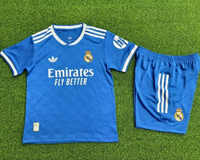 25-26 RMA Third Kids Player Version Soccer Jersey (球员童装)