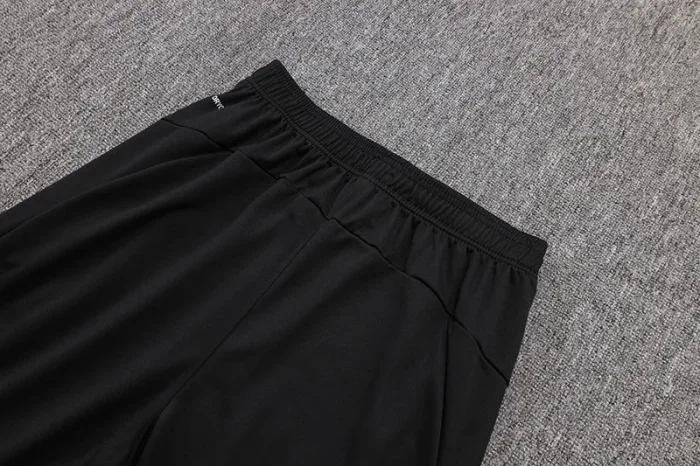 2025-26 Man City Black Half Pull Tracksuit (半拉链）
