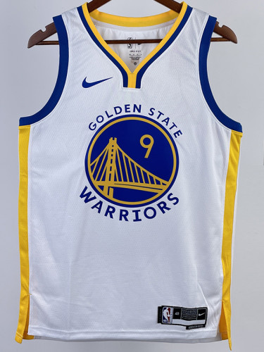 22-23 WARRIORS IGUODALA #9 White Top Quality Hot Pressing NBA Jersey (V领)