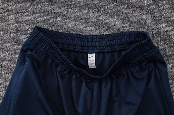 24-25 England Royal blue Half Pull Tracksuit (半拉链)