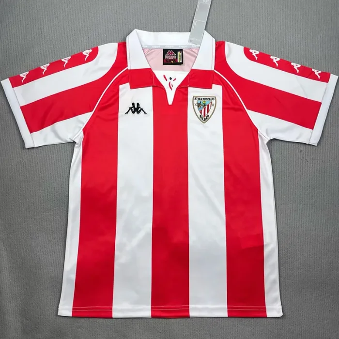 1998-1999 Bilbao Home Retro Soccer Jersey